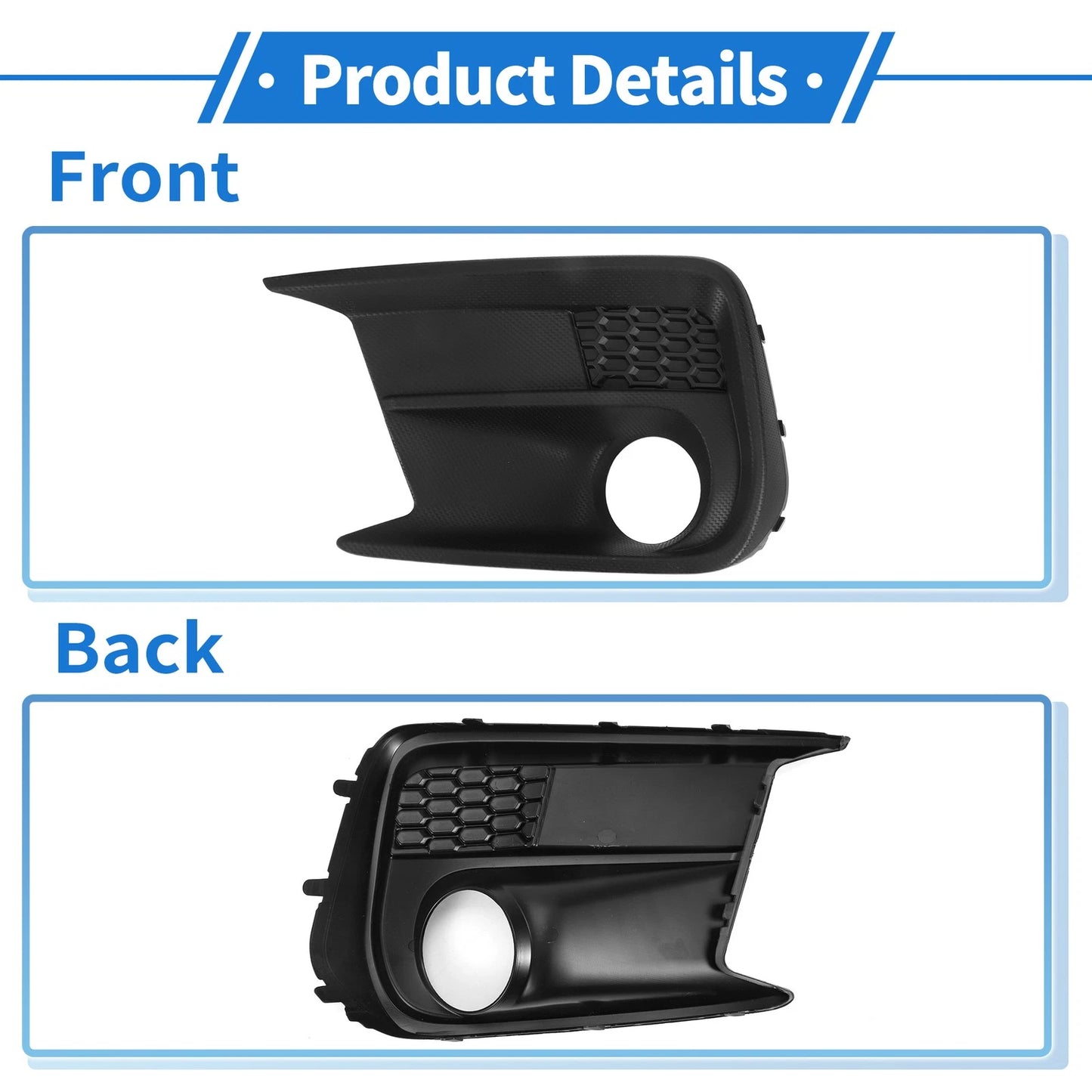 Front Left Fog Light Grill for Subaru WRX (2018-2021)