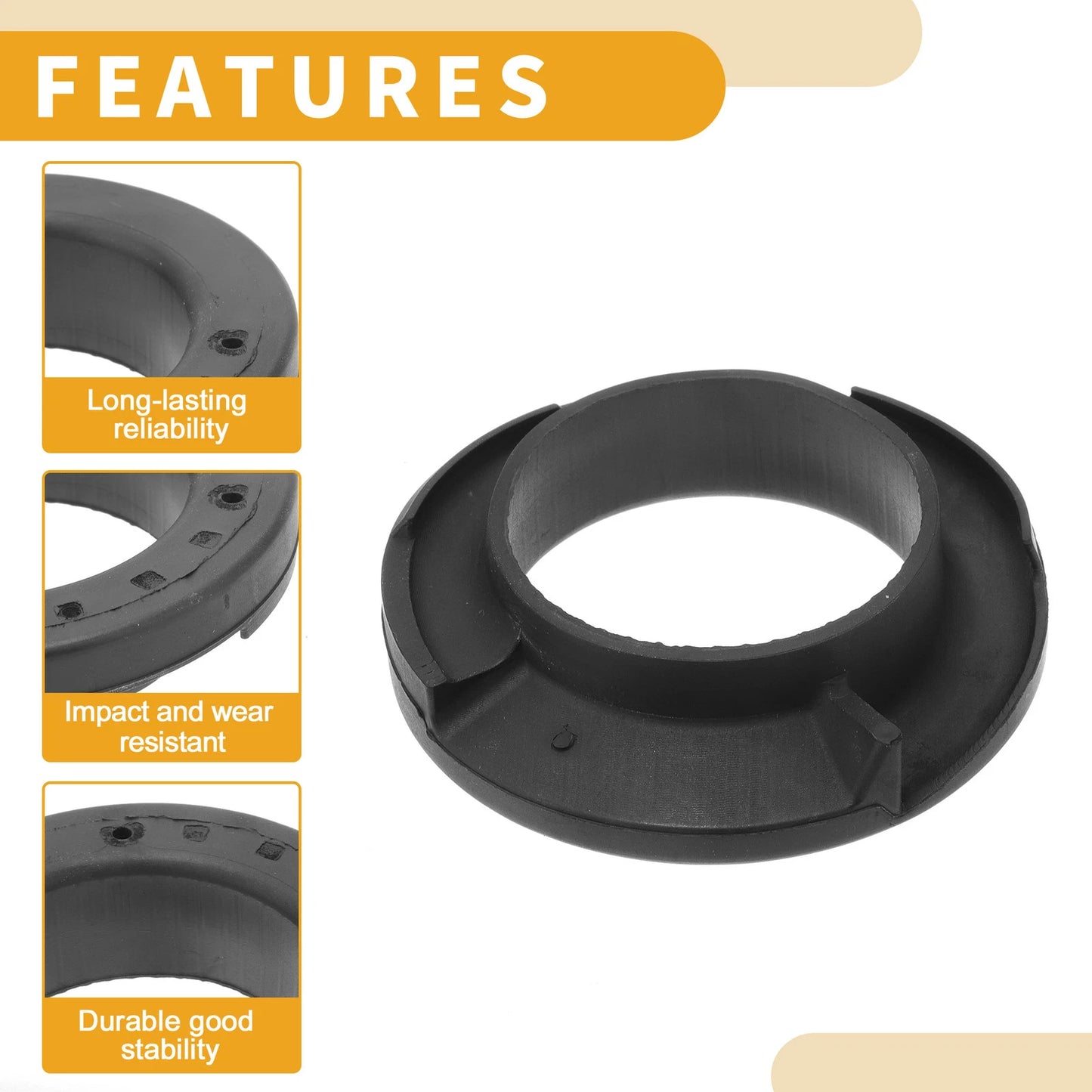 Coil Spring Insulator for BMW 528i (2011-2016) Rubber 1 Pc