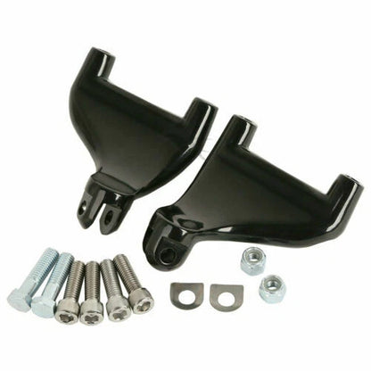 Passenger Footpeg Support Mounts for Harley Sportster XL 883 1200 (2004-2013)