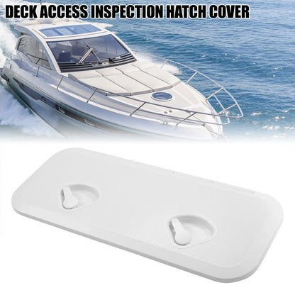 Hatch Cover 23.9 x 9.57 Marine Deck Access Hatch Cover for Boat White