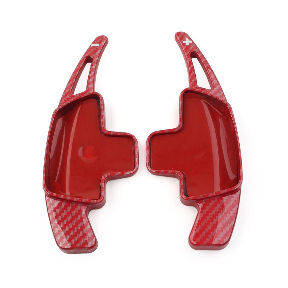 Carbon Fiber Auto Steering Wheel Paddle Shifter Extensions for Mercedes-Benz