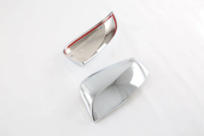 ABS Rearview Side Chrome Mirror Cover Trim 2 x for Toyota Highlander (2020-2023)