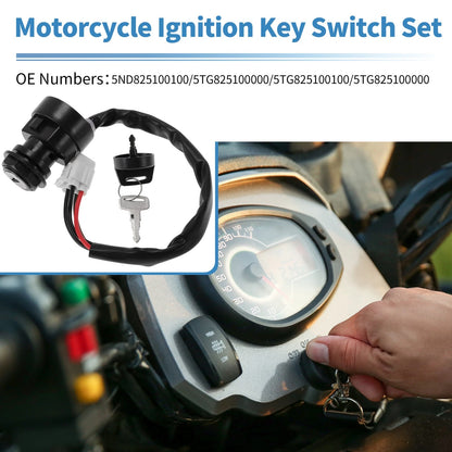 Ignition Key Switch for Yamaha YFZ450 (2004-2009, 2012-2013)