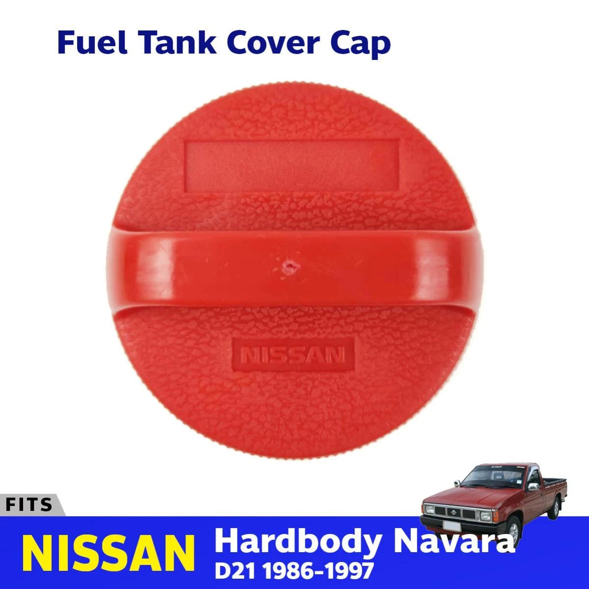 Red Gas Fuel Oil Cap Fits Nissan Hardbody Navara D21 Pathfinder UTE 1986-97 D05