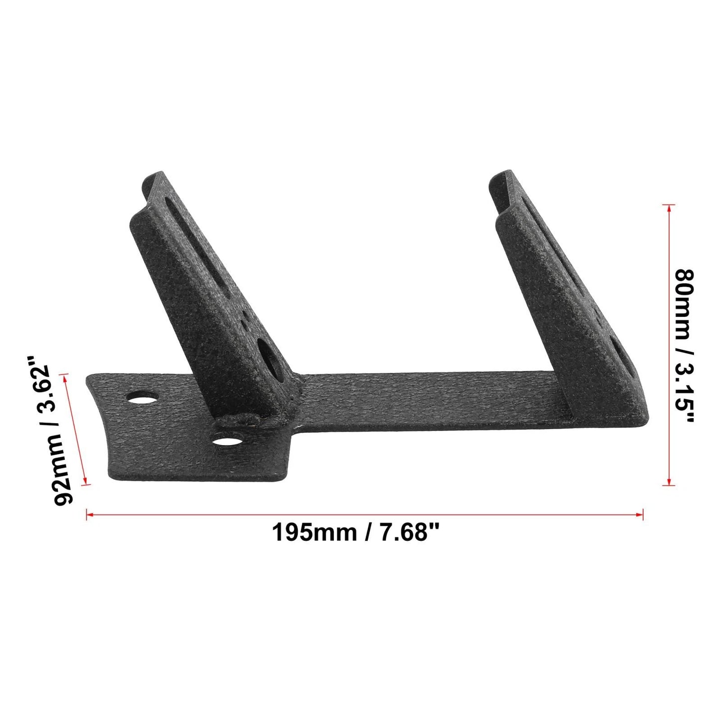 Windshield Dual A-Pillar Work Light Mounts for Jeep Wrangler JK (2007-2017)