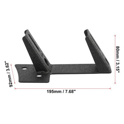 Windshield Dual A-Pillar Work Light Mounts for Jeep Wrangler JK (2007-2017)