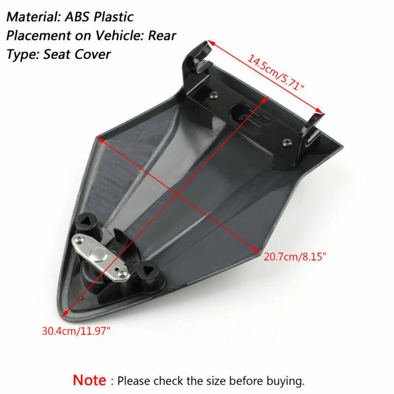 ABS Pillion Cover for BMW S1000RR (2015-2018)