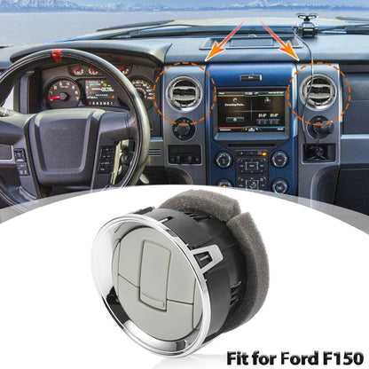 Air Conditioning Vent Outlet for Ford F150 (2012-2014) Silver Tone