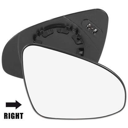 Right Side Heated Mirror Glass with Backing Plate for Toyota C-HR (2017–2023)