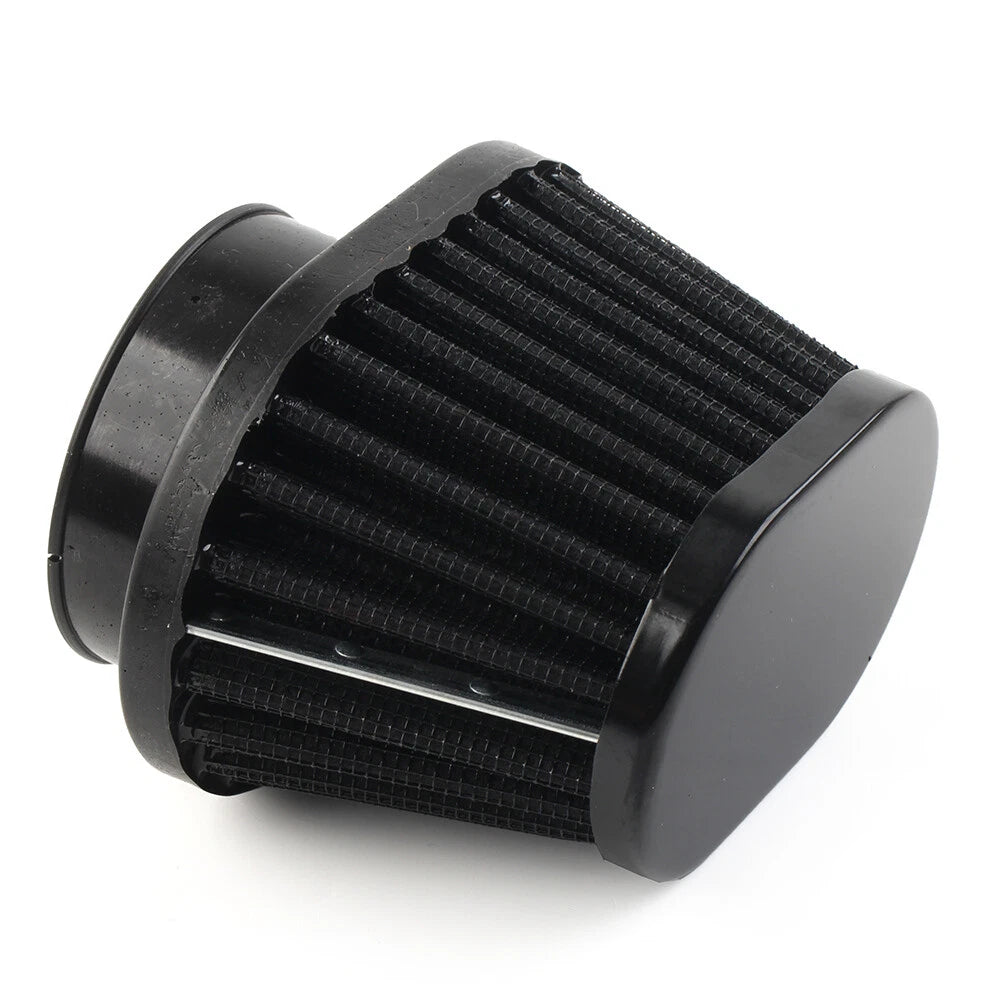 51mm 2 Inch Air Intake Filter Cleaner Pod for Universal Motorcycle Black