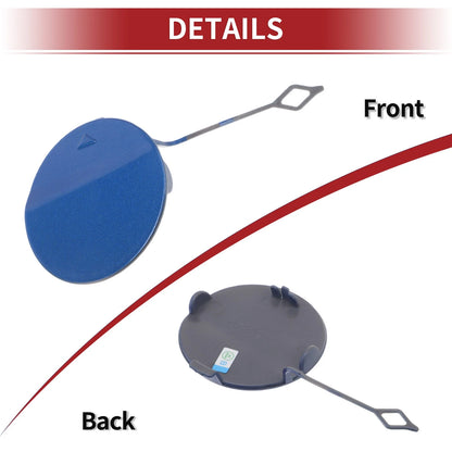 Rear Tow Hook Cover for BMW 428i (2014-2016) - Blue 1 x Cover