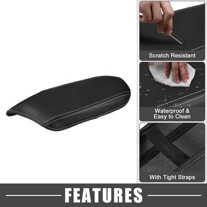 Center Console Armrest Cover for Toyota C-HR (2016-2022) Black White