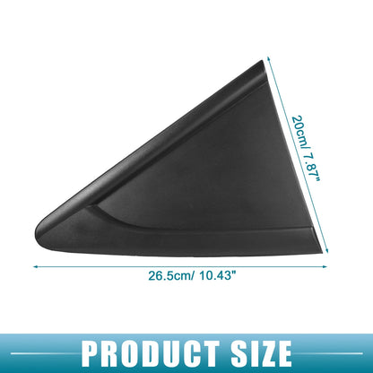 Left Rear Door Window Glass Triangle Trim Cover for Chevrolet Cruze