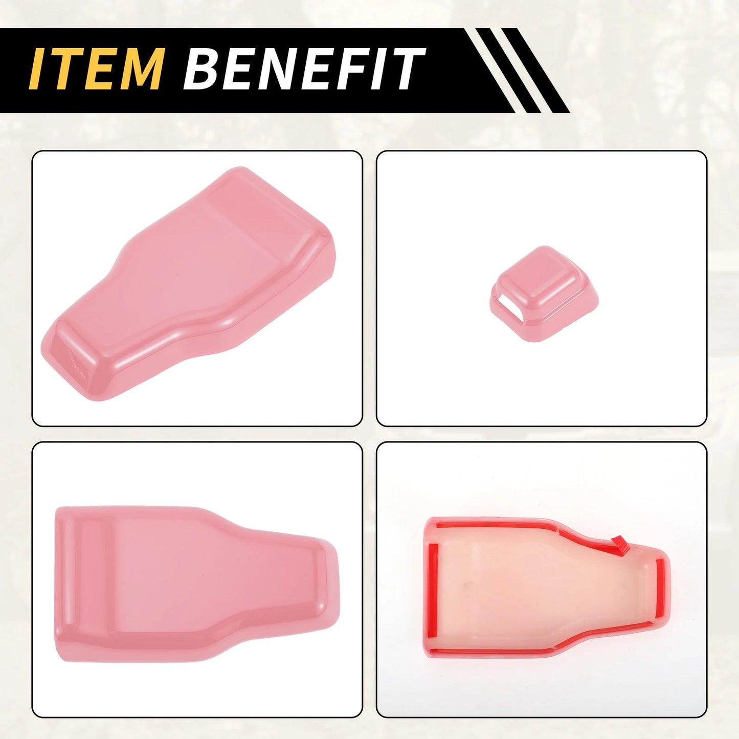 Rear Wiper Nozzle Cover Trim for Jeep (Pink) (2018-2023)