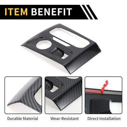 Console Gear Shift Frame Cover for Chevy Colorado (2023-2024) Carbon Fiber