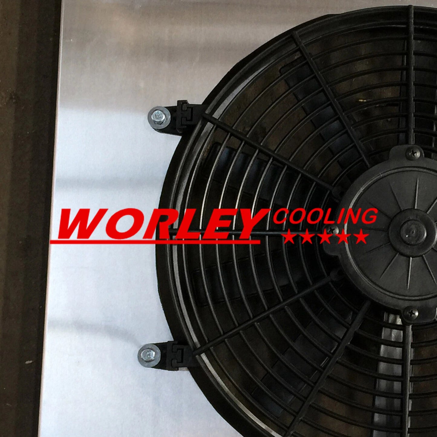 VIC-2ROW Aluminum Radiator + Shroud + Fan for Holden Commodore VL (1986-1988)