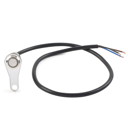 Blue LED Motorcycle Switch ON/OFF Push Button for Handlebar 12V Fog Light