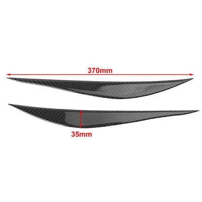 Carbon Fiber Headlight Eyebrow Covers for BMW 3 Series F30 (2013-2017)