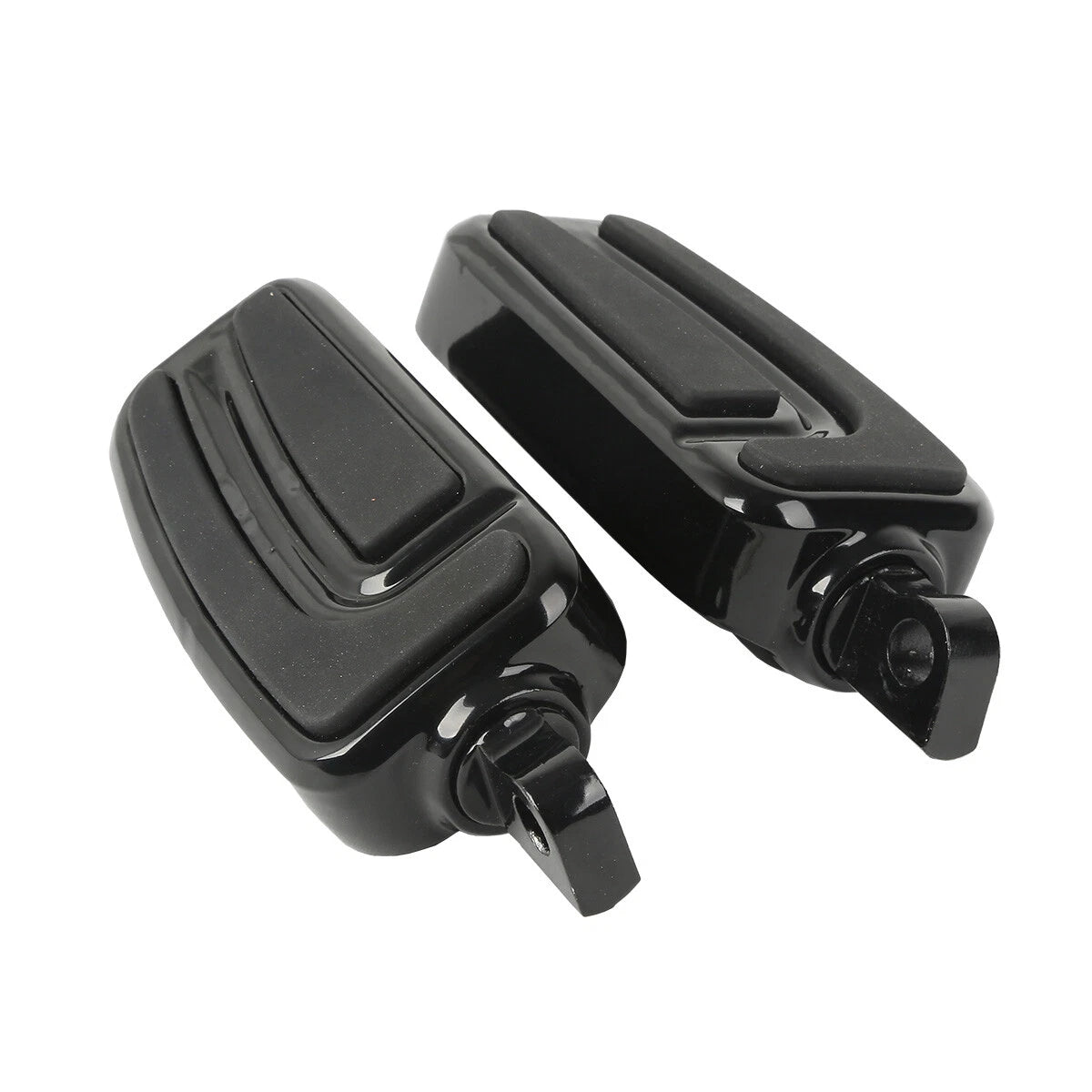 10mm Male Mount Footpegs for Harley Touring Sportster XL883 1200 (2004-2023)
