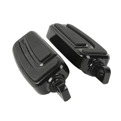 10mm Male Mount Footpegs for Harley Touring Sportster XL883 1200 (2004-2023)