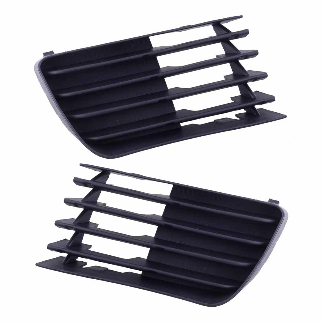 2 x Front Fog Light Grille Covers for Toyota Prius (2004-2009)