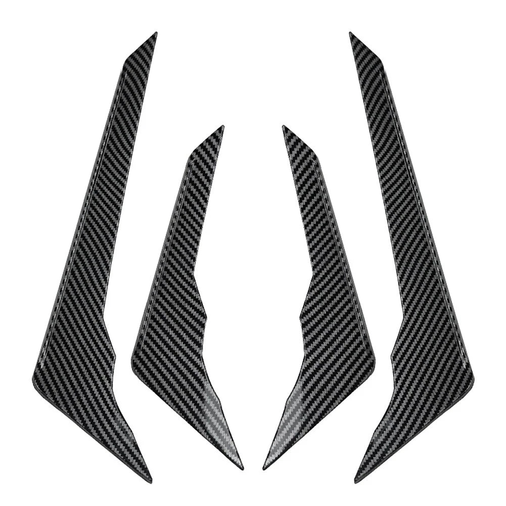 Carbon Fiber Front Bumper Side Spoiler Trim for Audi Q5 (2021-2024)