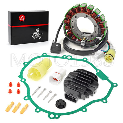 Stator/Reg Rectifier W/Gasket for Yamaha Bruin 350 YFM350BA (2004–2006)