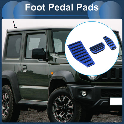 3 x Automatic Foot Accelerator Pedal Covers for Suzuki Jimny (2018-2022)