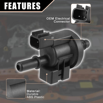 Vapor Canister Vacuum Solenoid Valve for Ford Fusion, Lincoln (2013-2020)