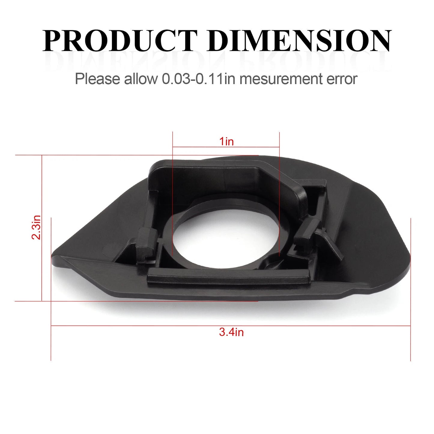 Fuel Mark Plate petcock indicator for Honda TRX450R TRX450ER (2004–2014)