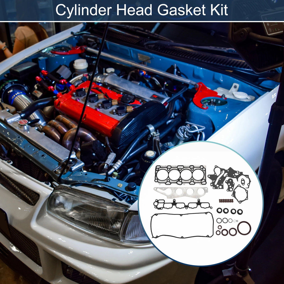 Cylinder Head Gasket Kit for Mitsubishi 4G69 (CU5W) (2003-2008)