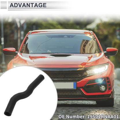 Radiator Coolant Hose for Honda Civic (2006-2011) - Rubber Black 1 Pc