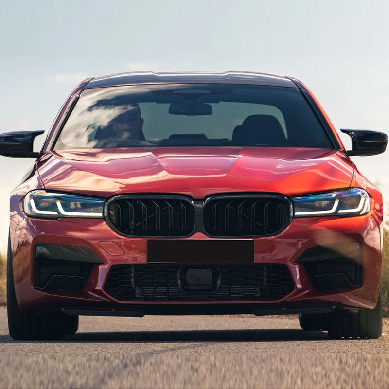 Front Bumper Lip Chin Splitter for BMW M5 F90 LCI (2021-2024) - Gloss Black