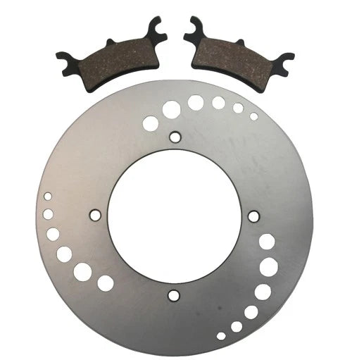 Rear Brake Rotor and Pads for Polaris Sportsman 500 HO EFI (2003–2006)
