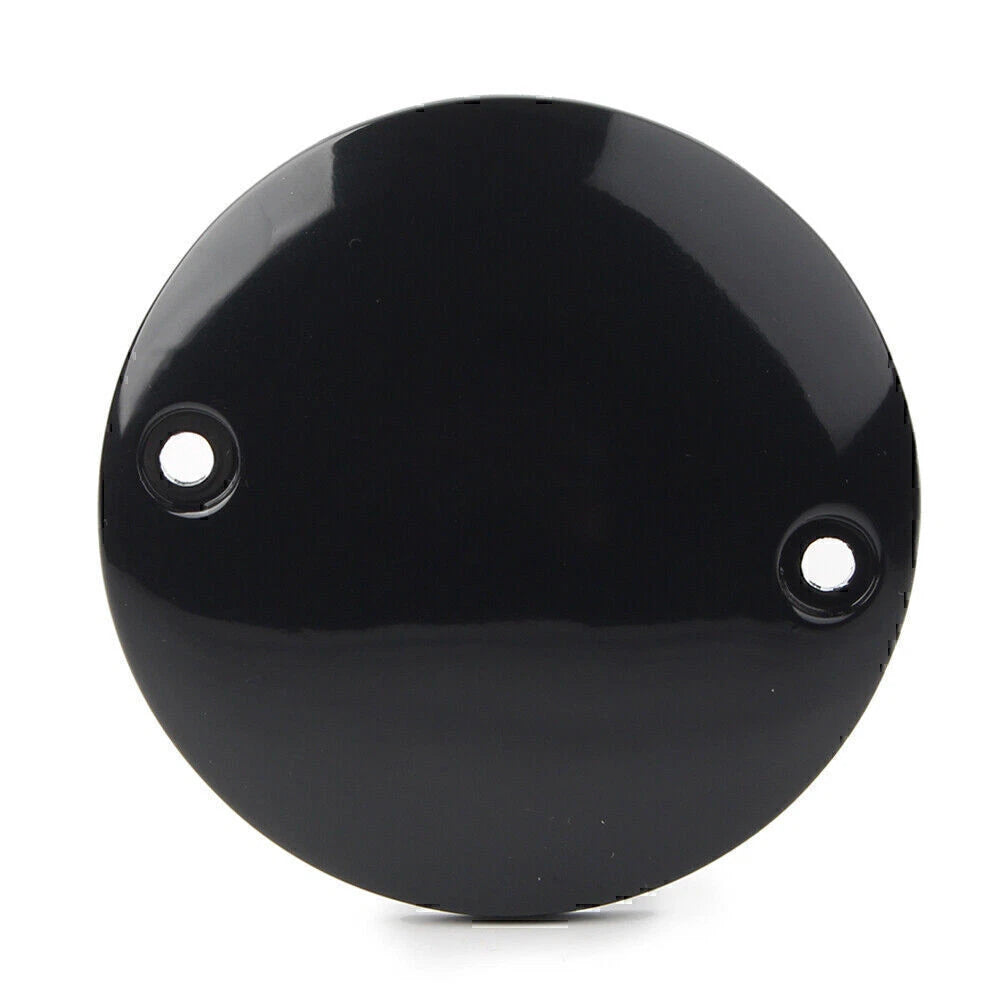 Flat Black Timer Ignition Points Cover for Harley Sportster XL 883 1200 (72-17)
