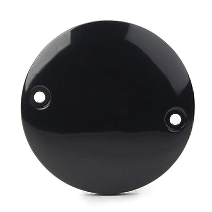 Flat Black Timer Ignition Points Cover for Harley Sportster XL 883 1200 (72-17)