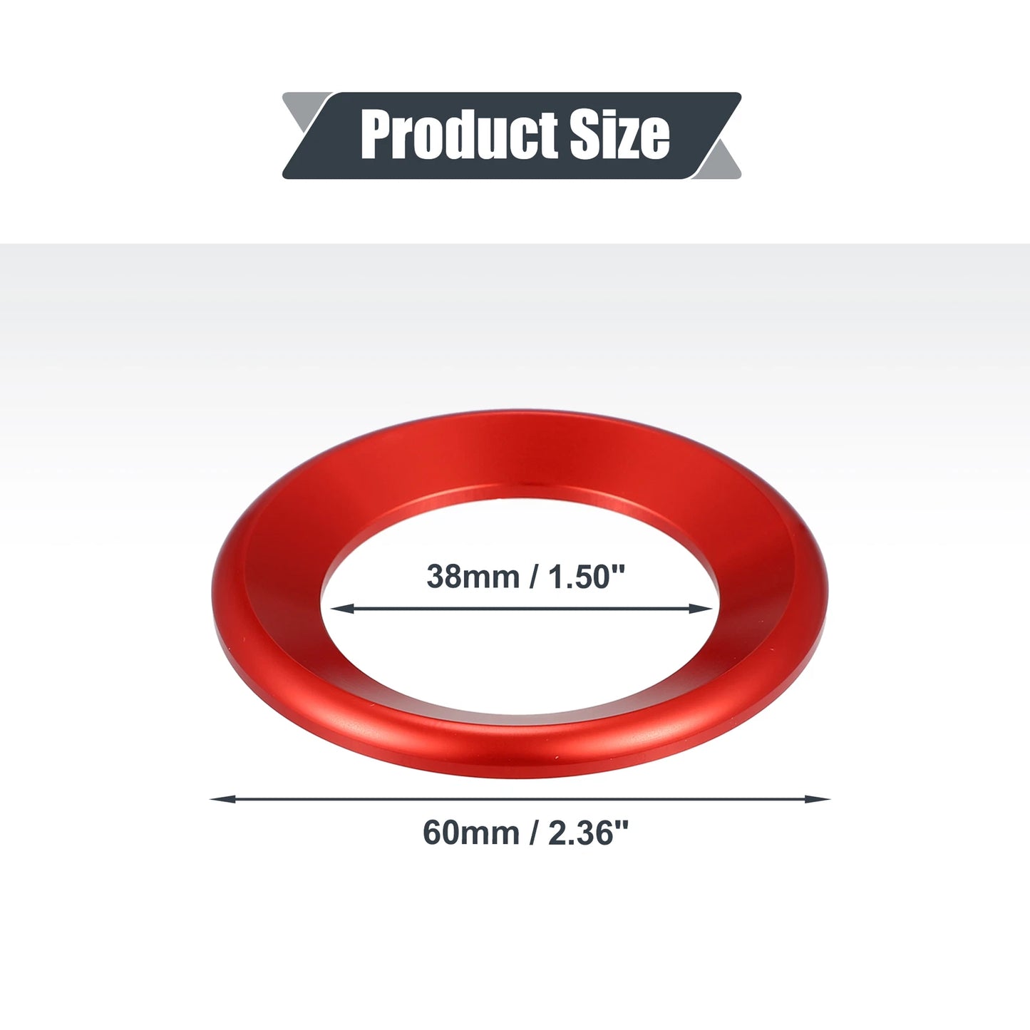 Red Door Audio Speaker Ring Covers for Honda Civic (2016-2021)