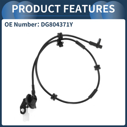 ABS Wheel Speed Sensor for Ford Fiesta 2009-2012 (2 x Rear Sensors)