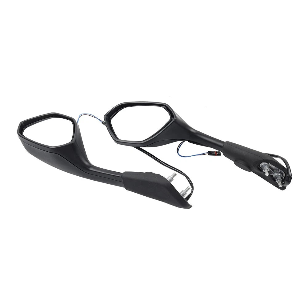 Side Rear View Mirrors w/ Turn Signals for BMW S1000RR (2019-2024)