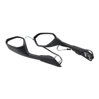 Side Rear View Mirrors w/ Turn Signals for BMW S1000RR (2019-2024)
