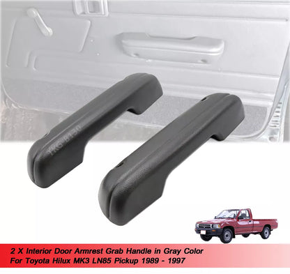 2 x Door Handle Pull Armrest for Toyota Hilux MK3 LN85 (1989-1997)