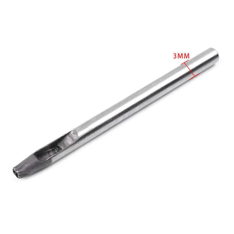 Plum Flower Shape Leather Punch Hole Tool for Leather Craft DIY