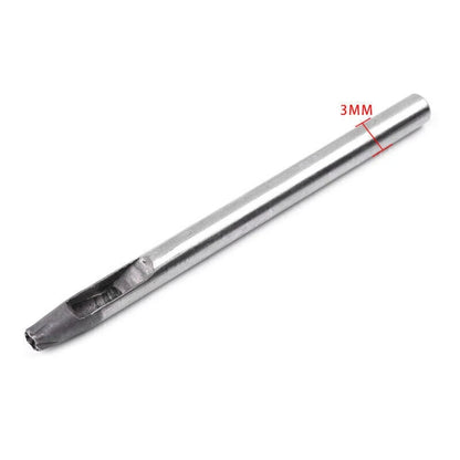 Plum Flower Shape Leather Punch Hole Tool for Leather Craft DIY
