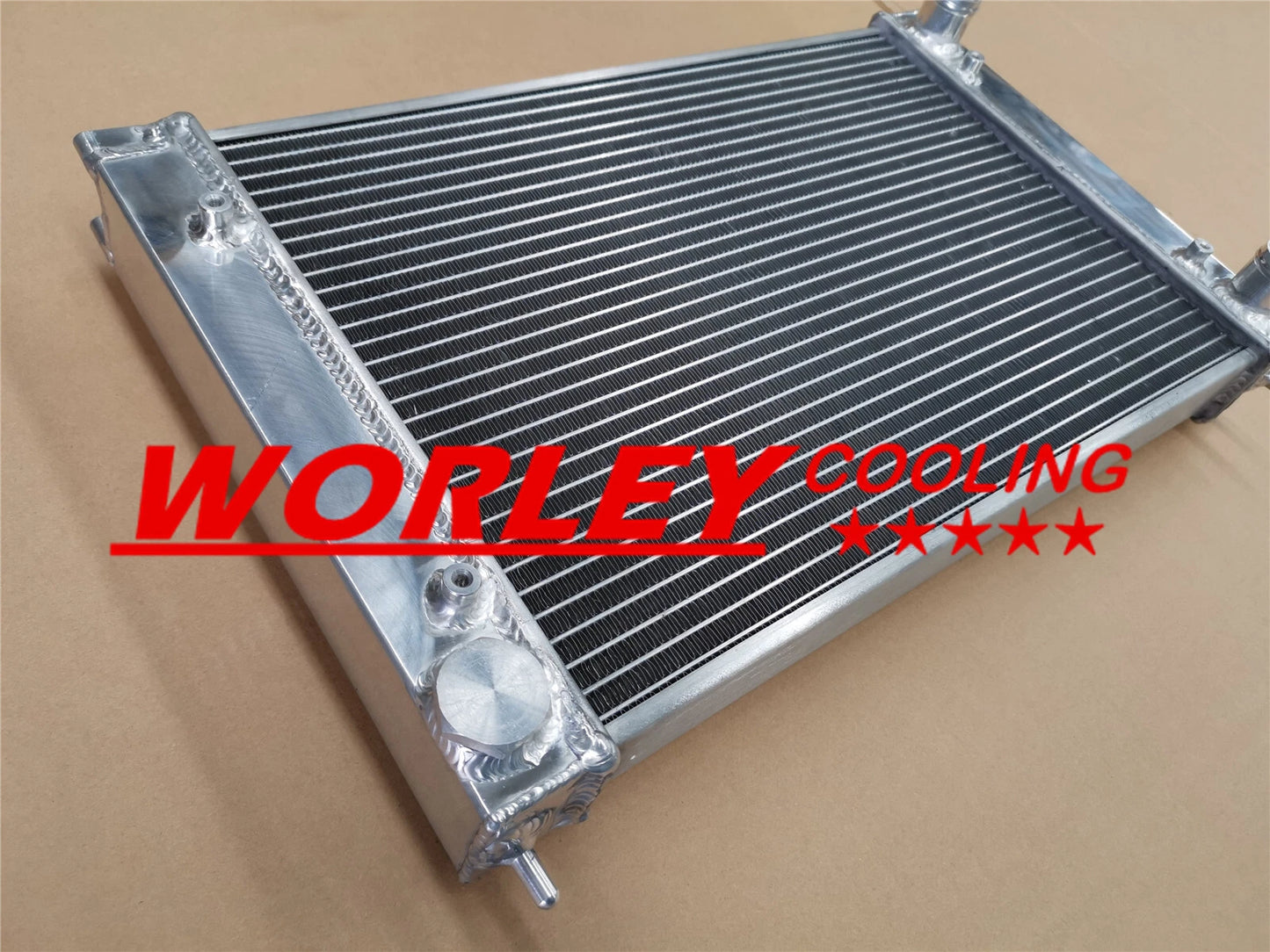 Aluminum Radiator & Fans for Volkswagen Corrado 1989-1995 (1989-1995)