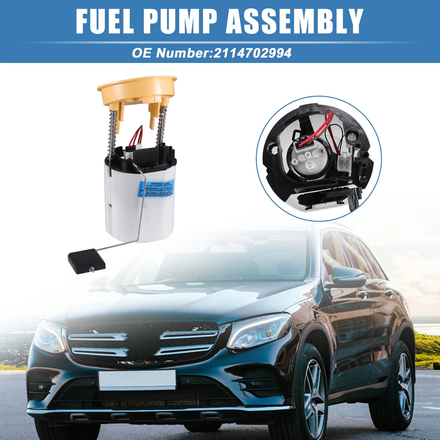 Electronic Fuel Pump for Mercedes Benz E500 (2003-2006)