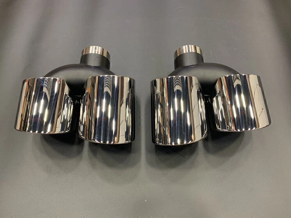 Exhaust Pipe Chrome Muffler for BMW X3 X4 (2018-2020)