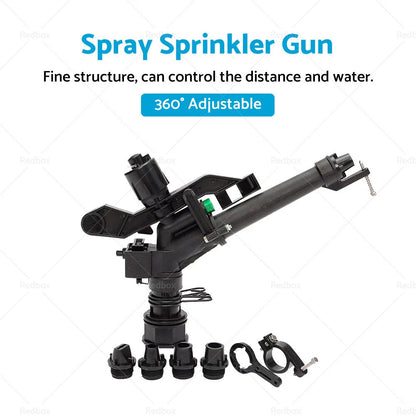 5 x Spray Nozzles Impact Sprinkler Head for DN40 Irrigation System