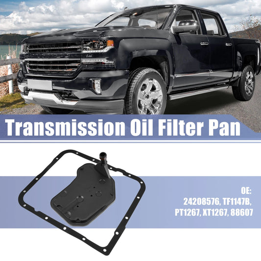 1x Transmission Filter Oil Pan Gasket Kit for Chevrolet Silverado