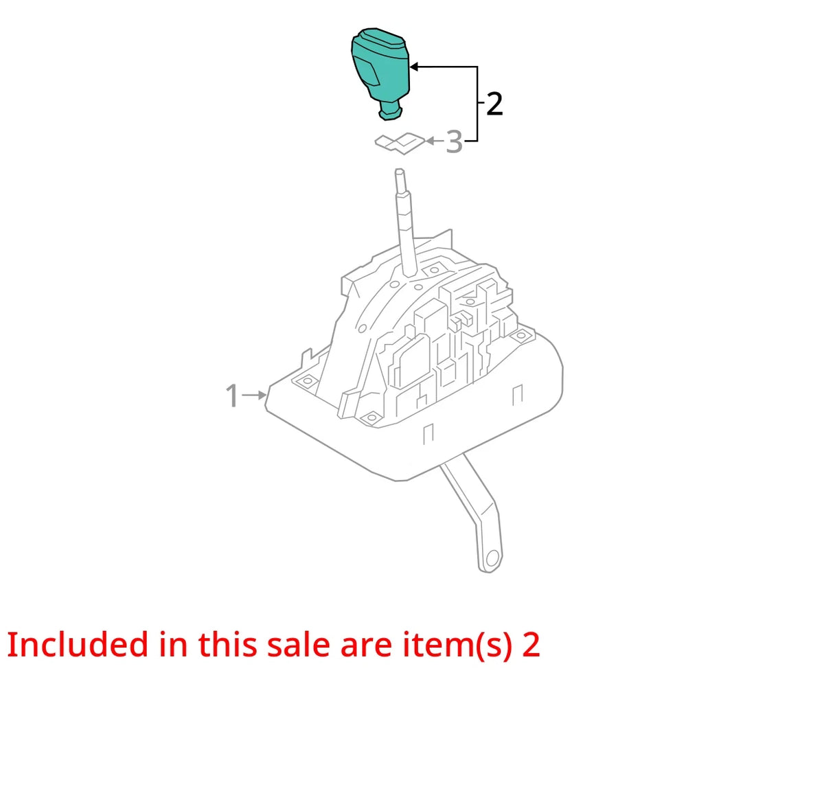 A/T Shift Knob Infiniti Q50 Q60 QX60 QX80 (2014–2023)