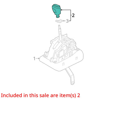 A/T Shift Knob Infiniti Q50 Q60 QX60 QX80 (2014–2023)